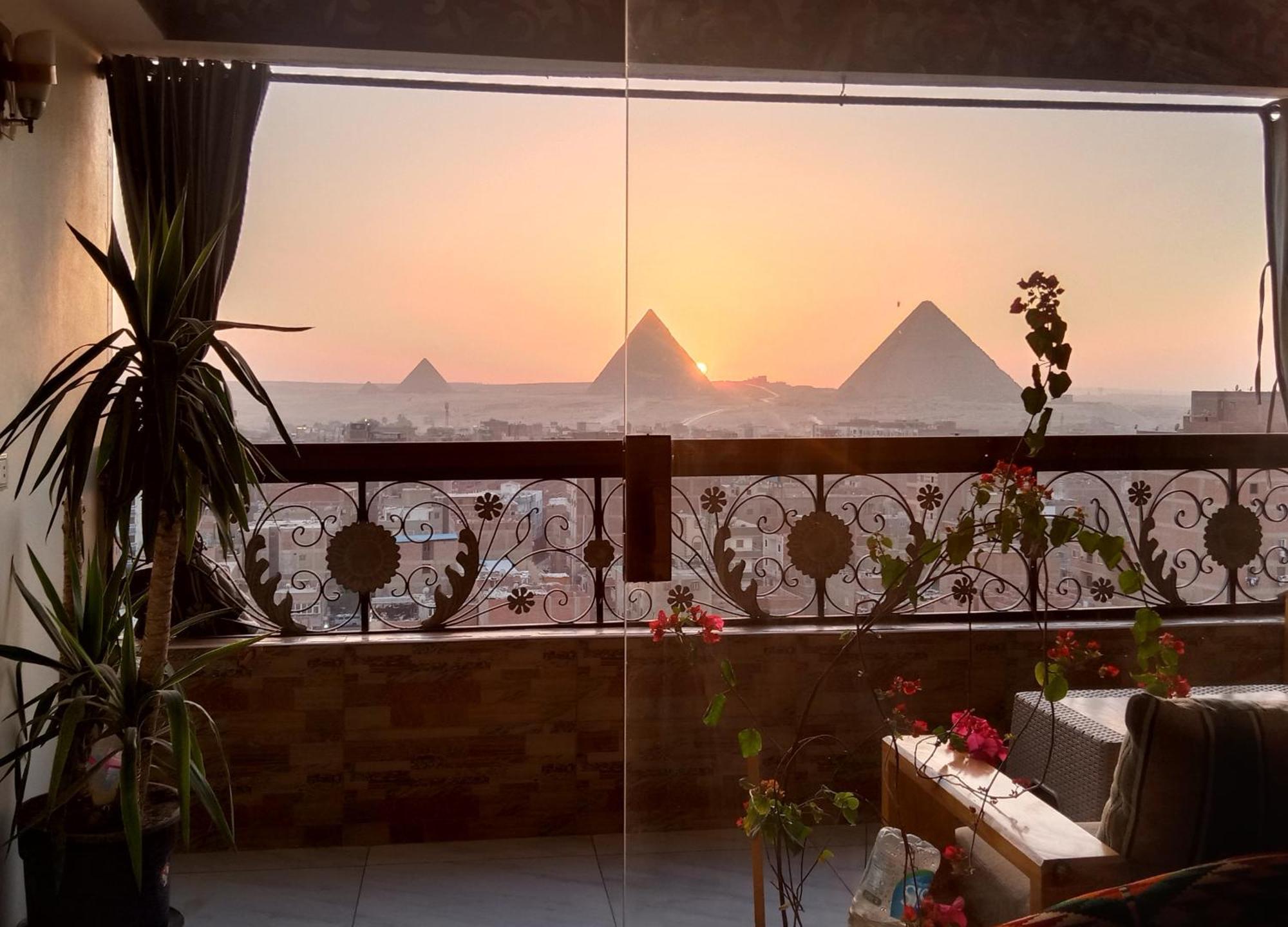 Giza Pyramids View Guest House Kafrat al Jabal Luaran gambar