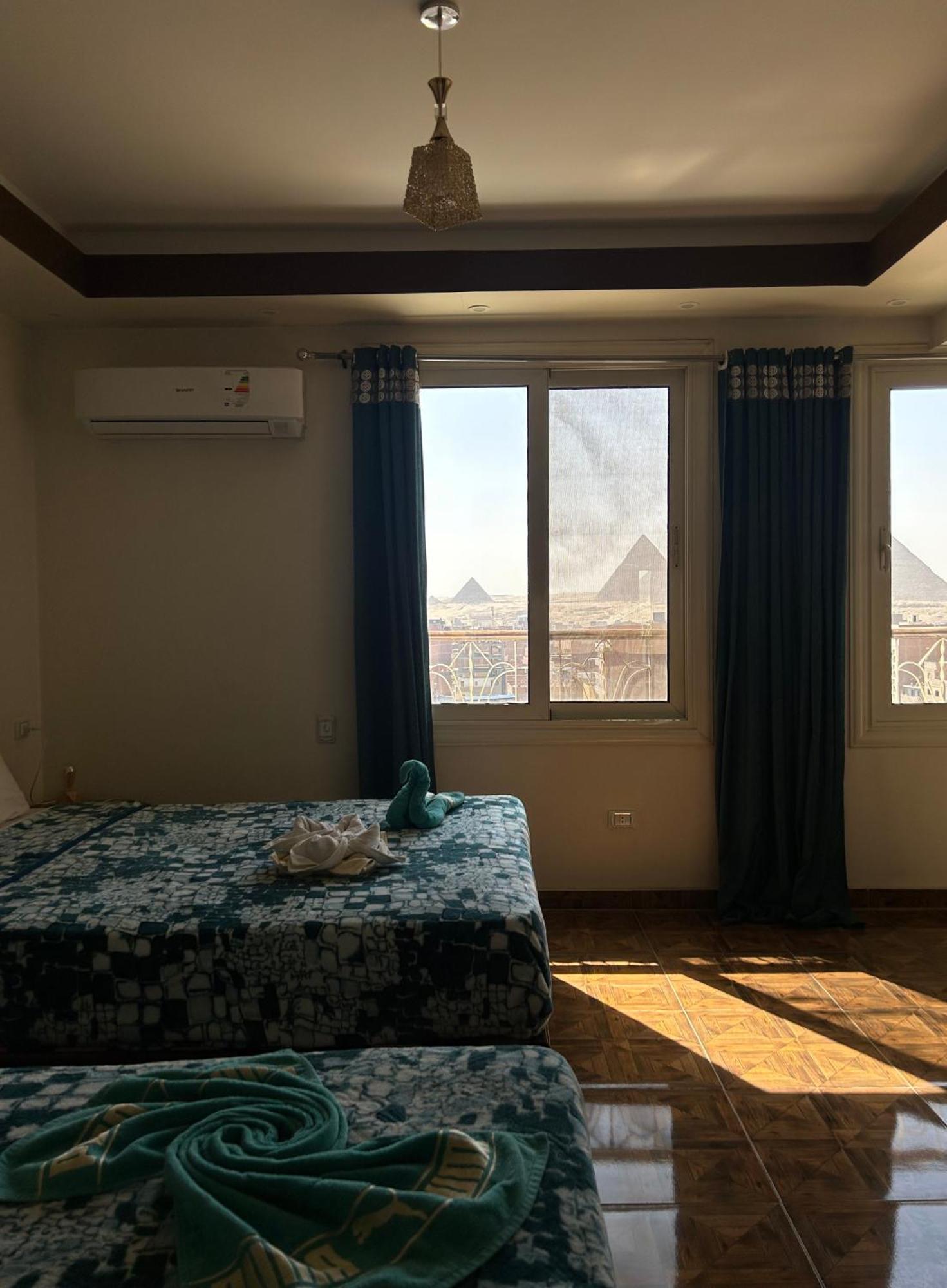 Giza Pyramids View Guest House Kafrat al Jabal Luaran gambar